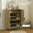 thumbnail image 4 of HOMCOM Armoire de Rangement pour Chaussures d'Entrée à 5 Niveaux avec Tablettes Ajustables, 4 of 10
