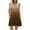Brown, variant on Vetsdori Sleeveless Mini Dresses for Women Graphic Slip Dress Summer Beach,Pockets Holiday Sundress Tank Juniors Dress V-Neck