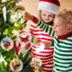 thumbnail image 4 of 10 bolas de Navidad transparentes de plástico rellenables, adornos colgantes para árbol de Navidad, decoración para el hogar, boda, fiesta, caja de regalo, 4 of 5