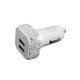 thumbnail image 1 of Kenally Enchufe del de coche de coche de diamante hecho a mano Accesorios de coche de coche USB de cristal Vehículos, repuestos y accesorios Mis No. 4, 1 of 5