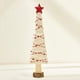 thumbnail image 1 of Adornos de escritorio para árbol de Navidad - Mini set de decoración de fieltro de lana de 8 piezas para la repisa, estantes y consola, 1 of 3