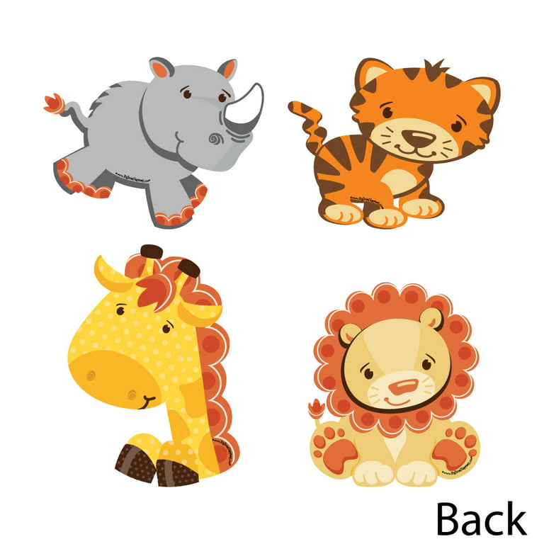 Bonito Lovely Animal Stickers Scrapbooking Material Forest Zoo Cartoon  Journal Sticker Tiger Lion Giraffe Design DIY Hobby Craft - AliExpress
