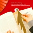 thumbnail image 3 of Spilled Coffee Bookmark, Funny Bookmark Faux Leather Attractive  for Book Lovers, 3 of 7