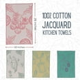 thumbnail image 2 of FacoFaco Set of 4 Dish Towels, Jacquard Tea Towel Set for Kitchen, A Great Gift for Any Home (Garden Vegetables), 2 of 9
