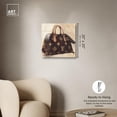 thumbnail image 5 of Doll Memories - Majestic Monogram Acrylic Fashion Illustration by Art Remedy, Ready to Hang, 20 x 20, 5 of 7