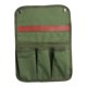 thumbnail image 3 of Bolsa de almacenamiento para reposabrazos de silla de camping con múltiples bolsillos laterales, organizador colgante para ducha, silla, patio, baño, Verde, 3 of 8