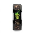 thumbnail image 2 of Nightfall Realistic Tree Camo Black Ceramic Wedding Band With Green Leaves, 2 of 2