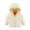 White, variant on AJZIOJIRO Baby Boys Girls Hooded Puffer down Cotton Jacket & Outerwear Toddler Kids Fleece Lined Jacket 1-7 Years