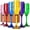 Multicolor, variant on Champagne Flutes Glasses Set of 6-6oz Multi Colored Glass, Colorful Long Stem Champagne Flute for Wedding, Anniversaries, Parties, Birthday, Restaurant, Bar