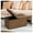 Coffee Brown, variant on LEDREM 30" Flip-Top Storage Ottoman Bench, 660lb Capacity, Multi-Functional Footrest, Seat, Coffee Table, Easy-Clean Synthetic Leather, Brown