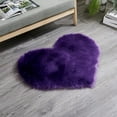 thumbnail image 2 of EIMELI Shaggy Rugs Decorative Non-slip Useful Bedroom Faux Wool Fluffy Mats, 2 of 5