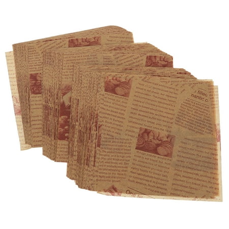

NUOLUX Paper Sheet Parchment Wax Food Basket Liner Sheets Baking Grease Wrap Deli Sandwich Liners Cookie Resistant Wrapper