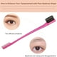 thumbnail image 4 of juego de 3 cepillos de pelo rosa para cabello liso, 4 of 5