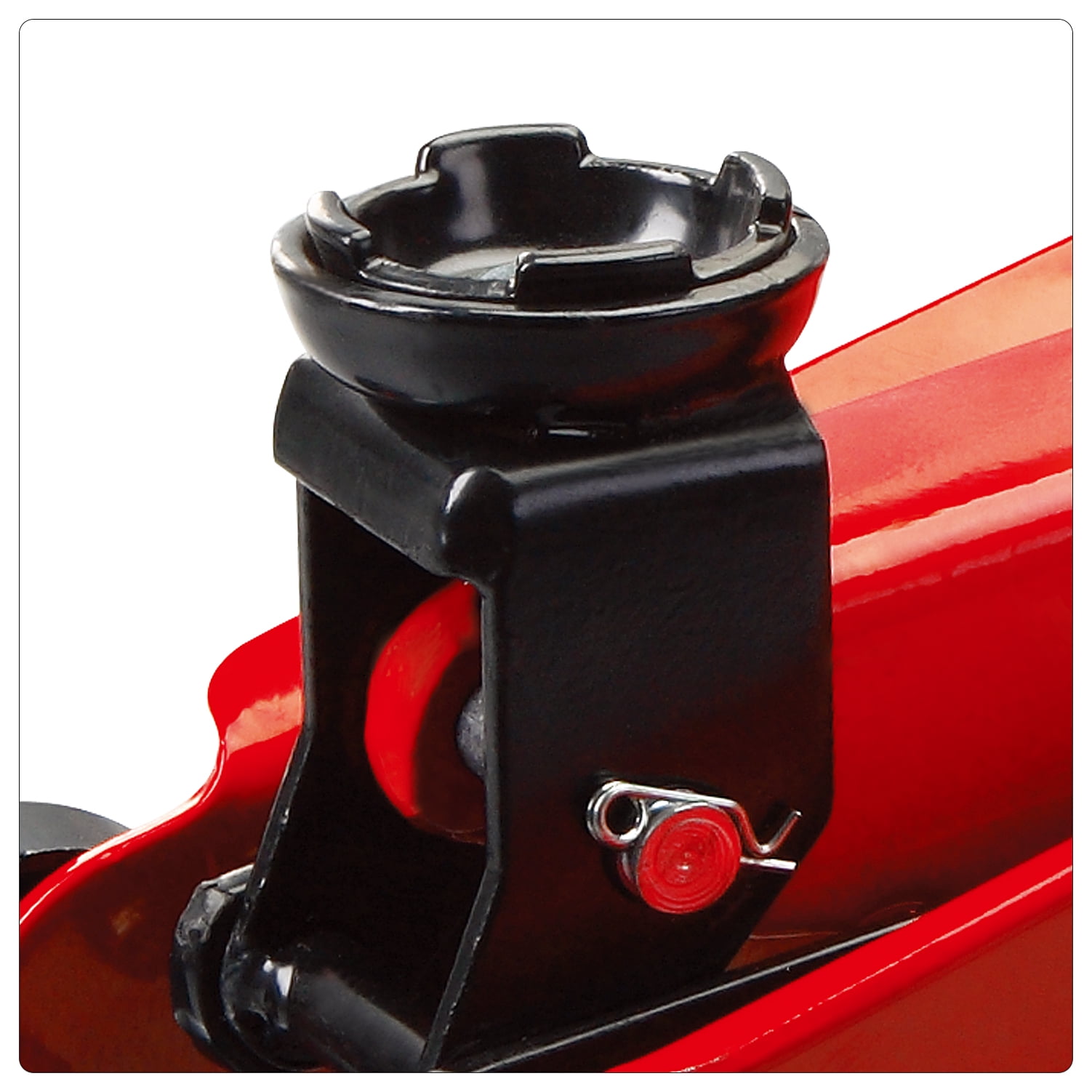 BIG RED Hydraulic Trolley Floor Service/Floor with Blow Mold Carrying Storage Case, 2.5 Ton (5,000 lb) Capacity,Red,DMT825013S