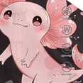 thumbnail image 3 of Fotbe Cute Axolotl Sakura Blossoms A Gorro Clásico de Béisbol, Gorra Ajustable con Broche Snapback, Gorro de Exterior de Algodón Suave, 3 of 6