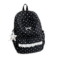 thumbnail image 2 of Teacher Backpack Laptop Backpack for Women Work Backpack Polka Dot Bowknot Lace Trim Lightweight Multi Compartment Aesthetic Fashion Rucksack Everyday Casual Storage Daypack Fashion Pack 16.9in, 2 of 6