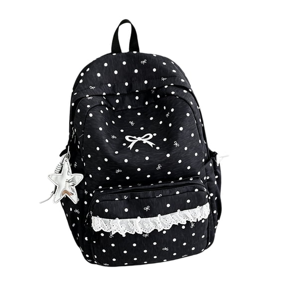 Water Resistant Casual Backpacks For School, Large Capacity Back To School Supplies, Ergonomic Design School Supplies For Kids suitable for Elementary Students Daily School Commute-Black