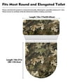thumbnail image 7 of Yuyamidu Wood Toilet Seat and Tank Lid Cover Set Hunting Camo Toilet Lid Protector 2 Pieces Reusable Toilet Seat Lids Covers Universal Fit Size Toilet Dust Cover, 7 of 7