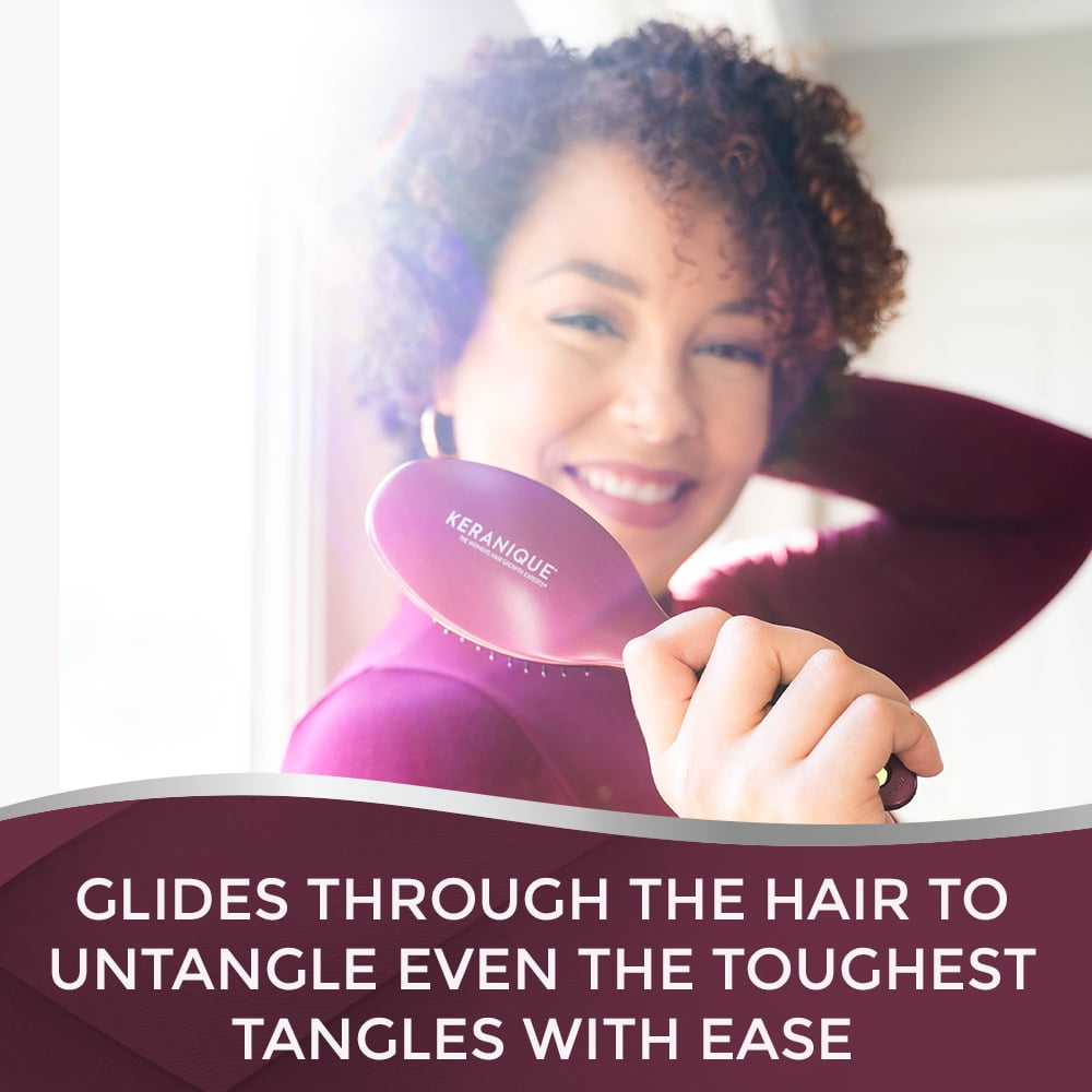 Keranique Anti-breakage Volumizing and Detangling Brush and Comb Set