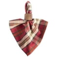 thumbnail image 2 of DII Modern Style Cotton Campfire Plaid Napkin in Red Finish (Set of 6), 2 of 4