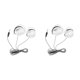 thumbnail image 3 of Tholdsy Deportes Auriculares con cable con micrófono Auriculares estéreo Auriculares Música Auriculares Computadora Tableta Teléfono Plata 2Conjunto, 3 of 6