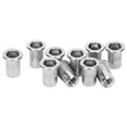 thumbnail image 4 of M6 Riveting Nuts Set, 50Pcs Flat Head Threaded Rivetnut Insert Nutserts Hardware Accessories, 4 of 8