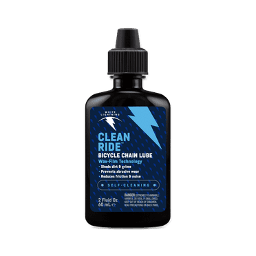 White Lightning® Clean Ride™ Self-Cleaning Bicycle Chain Lubricant, 2oz