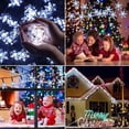 thumbnail image 6 of LINLIN Solar Snowflake String Lights, Outdoor Garden Solar String Lights with 8 Modes Waterproof Solar Christmas Lights for Garden Party Christmas, 6 of 7