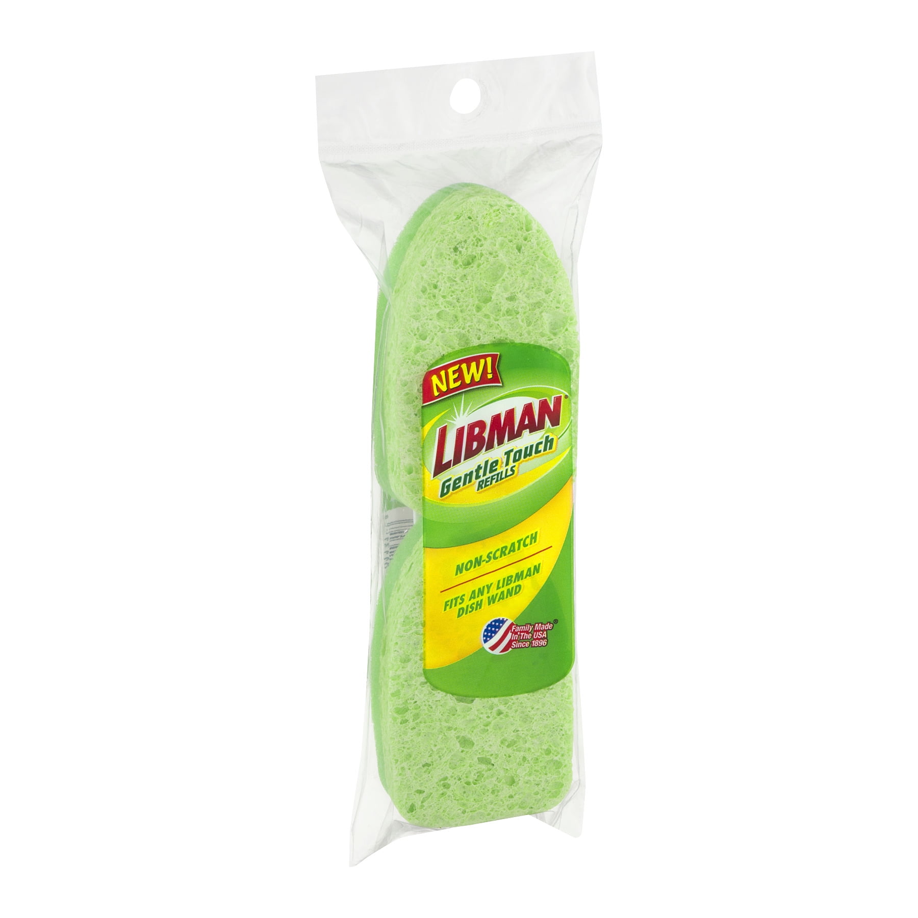 Libman Cellulose Soap Dispensing Dish Wand Refill