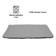 thumbnail image 3 of PETMAKER 36x24in Self Warming Cat Mat - Thermal Dog Crate Pad with Insulation Layer (Gray), 3 of 8