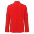 thumbnail image 2 of Vedolay Coats Women's Blazer for Work 2023 Business Casual Slim Fit Elegant Jackets,Red S, 2 of 4