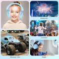 thumbnail image 6 of ProCase Kids Ear protection Earmuffs, NRR 22 dB Noise Cancelling Headphones for Child Toddler, Sound Proof Hearing Protection Sensory Headphones for Autism -Skyblue, 6 of 7
