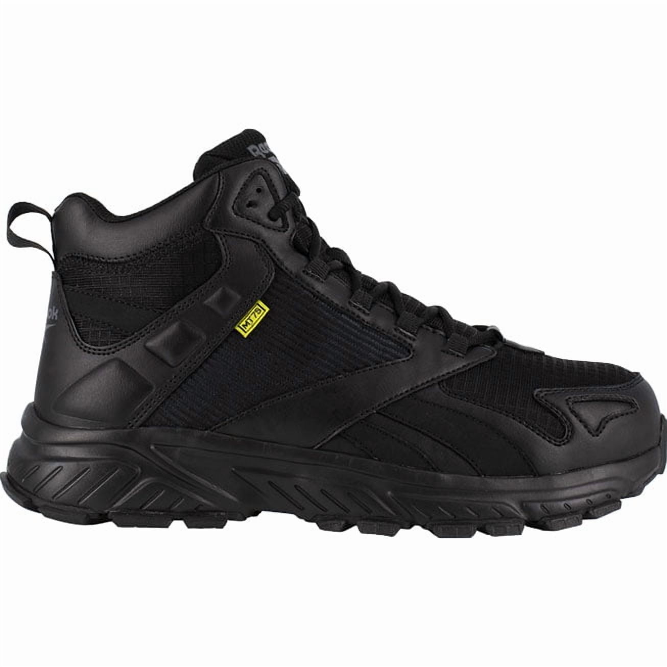 reebok work men's rapid response rb8678 safety boot,black,6.5 m us