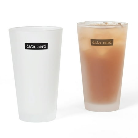 CafePress - Data Nerd - Pint Glass, Drinking Glass, 16 oz. CafePress