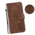 thumbnail image 5 of For Realme 12+ 5G/Narzo 70 Pro 5G Wallet Case Cute Tiger Pattern Leather Phone Cover - Brown, 5 of 5