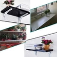 thumbnail image 2 of Yuarrent 2 uds soportes de estante plegables de acero inoxidable de alta resistencia soporte de estante plegable para de trabajo ahorro de espacio Conjuntos de muebles de dormitorio No.2 Yuarrent HA024806-02, 2 of 6