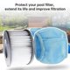 thumbnail image 2 of Redes protectoras Cubierta de malla para piscinas inflables Filtro de jacuzzi para piscinas 2020 Fd2089 Suministros de spa, 2 of 5