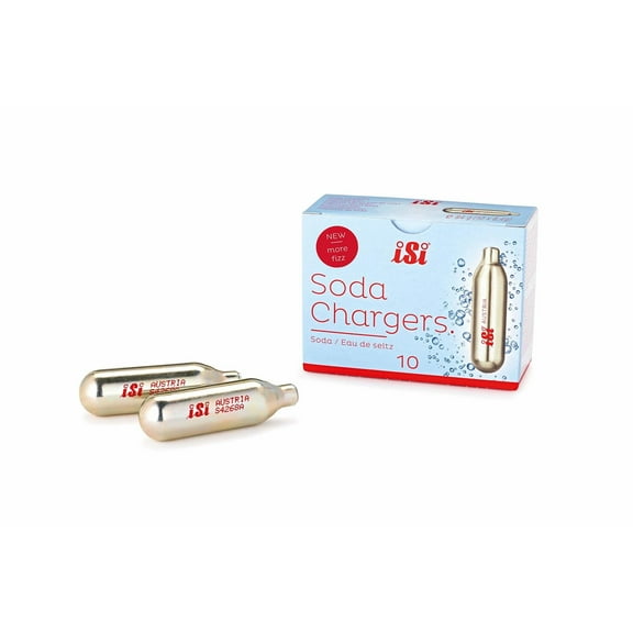 iSi CO2 Soda Siphon Chargers (10-Pack)