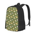 thumbnail image 1 of Easygdp Shiba Inu Dog And Flower Mochila de Gran Capacidad Minimalista Ideal para Escuela, Viajes y Uso Diario, 1 of 6
