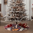 thumbnail image 4 of Sikiie Forest Wild Mushroom Nativity Christmas Tree Skirt, Jesus Christian Winter Holiday Tree Mat Decoration(30-48IN), 4 of 6