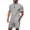 Light Gray, variant on Men'S Quick Dry Breathable Athletic Tracksuits Short Sleeve T Shirt And Shorts Set For Summer Running Workout And Gym Training,Navy,XXXL