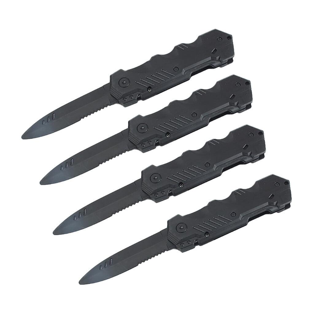 4 Pcs Retractable Knives Toy Funny Trick Gadget Toy Disappearing Dagger