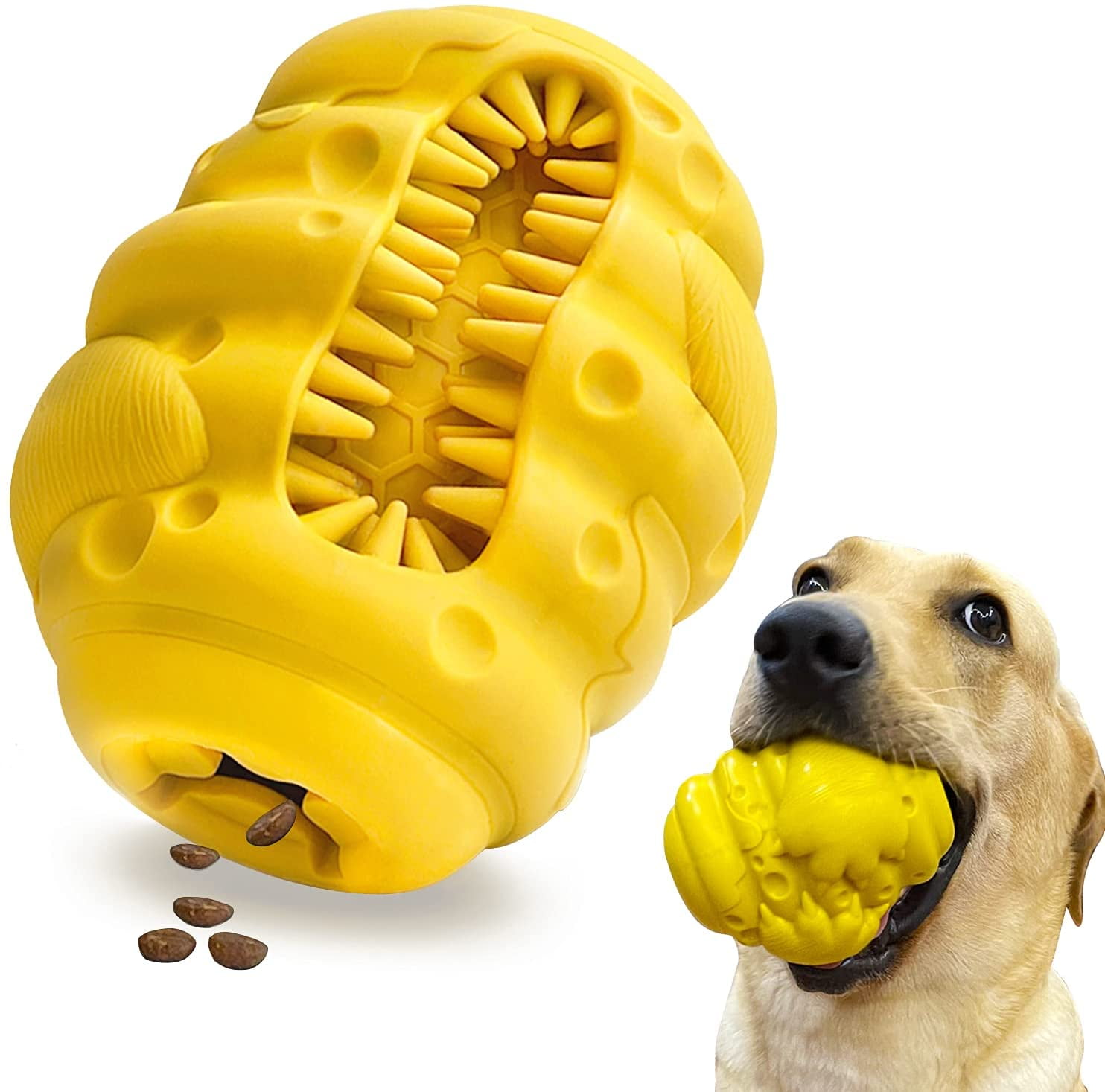 Mateeylife Treat Dispensing Dog Toys Dog Enrichment Toys Puzzle Toys for Dogs to Keep Them Busy Interactive Dog Toys for Puppy Medium Large Dogs Durable Dog Chew Toys for Aggressive Chewers 
