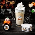 thumbnail image 3 of Halloween Sticker Roll 500Pcs 1in 12 Designs Pumpkin Ghost Bat Fall Thanksgiving Self-Adhesive Labels for Party Decor Envelopes Treat Bags(B,2PC), 3 of 7