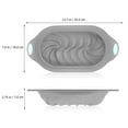 thumbnail image 2 of unbranded Para Pan Y Pastel De Silicona Con Asa Para Uso En Y Refrigerador, 2 of 6