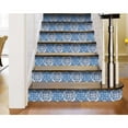 thumbnail image 2 of HomeRoots 400138 7 x 7 in. Blue & White Medi Peel & Stick Tiles, 2 of 5