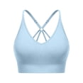 thumbnail image 1 of Comfortable And Transparent Shoulder Strap Cordless Backless Spongeless With Convertible Straps Bra For Leisure Home Wear, 1 of 2