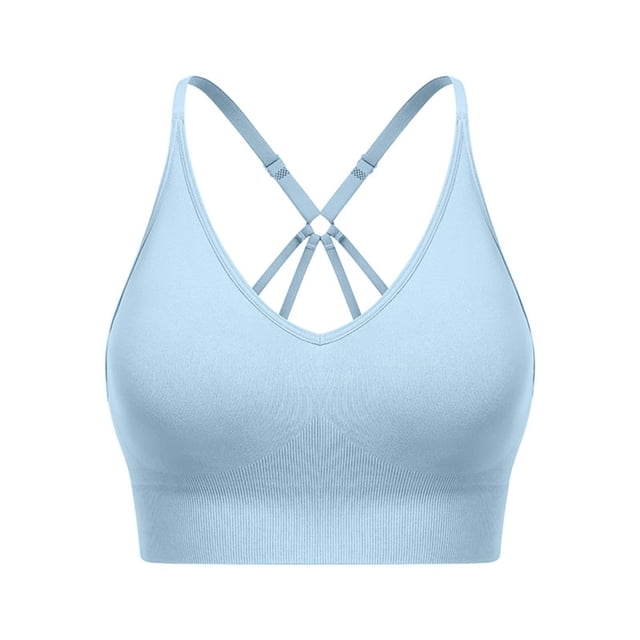 Comfortable And Transparent Shoulder Strap Cordless Backless Spongeless With Convertible Straps Bra For Leisure Home Wear