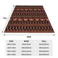 thumbnail image 3 of Fotbe Vintage Pumpkin Pattern Manta de Franela Acolchonada con Estampado, Súper Suave y Esponjosa, Extra Grande para Sofá, Cama, Uso Todo el Año-40"x30", 3 of 7