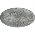 thumbnail image 3 of 33 1/8"OD x 3 1/2"ID x 1 3/8"P Leandros Ceiling Medallion (Fits Canopies up to 5"), Hand-Painted Ultra Pure White Crackle, 3 of 6
